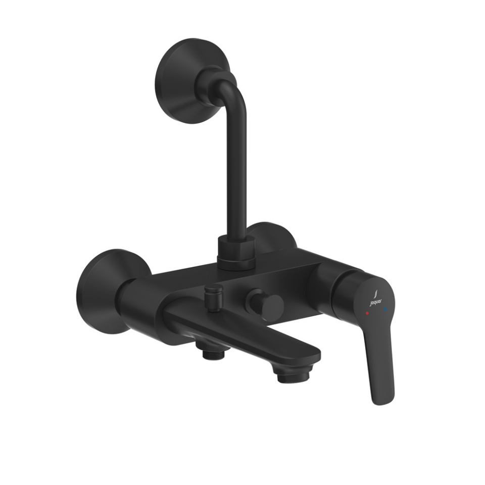 Picture of Single Lever Wall Mixer 3-in-1 System  - Black Matt