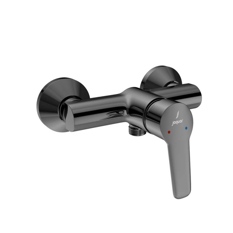 Picture of Single Lever Exposed Shower Mixer  - Black Chrome