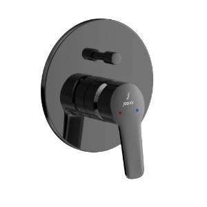 Picture of Single Lever Exposed Parts Kit of Hi-flow Diverter  - Black Chrome