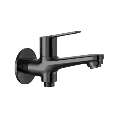 Picture of 2 Way Bib Cock - Black Chrome