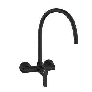 Picture of Single Lever Sink Mixer  - Black Matt