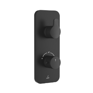 Picture of Aquamax Exposed Part Kit of Thermostatic Shower Mixer  - Black Matt