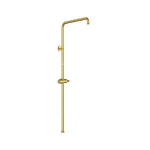 Picture of Exposed Shower Pipe with Hand Shower Holder - Gold Bright PVD